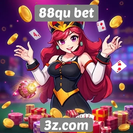 88qu bet oferece ampla variedade de jogos online